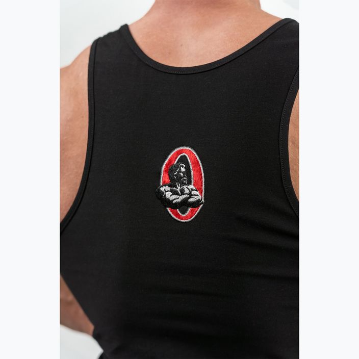 Ανδρικό προπονητικό μπλουζάκι NEBBIA Strenght μαύρο 4