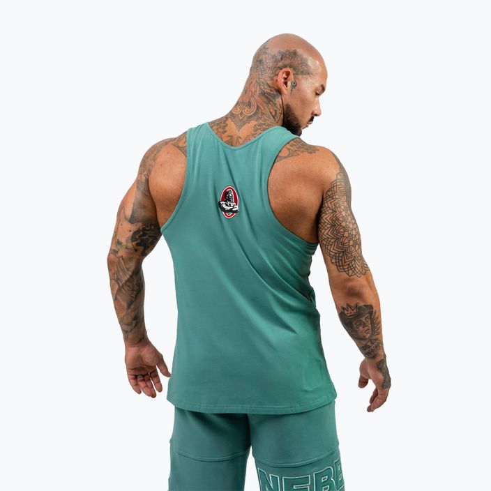 Ανδρικό προπονητικό μπλουζάκι NEBBIA Strenght πράσινο 2