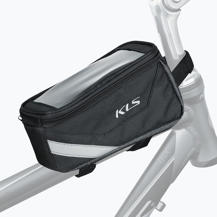 Kellys τσάντα πλαισίου ποδηλάτου μαύρο BRICK ECO 7
