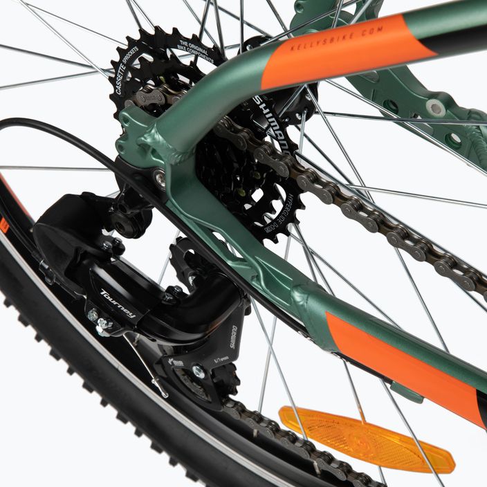 Kellys Spider 10 27.5" ποδήλατο βουνού πράσινο 68881 11
