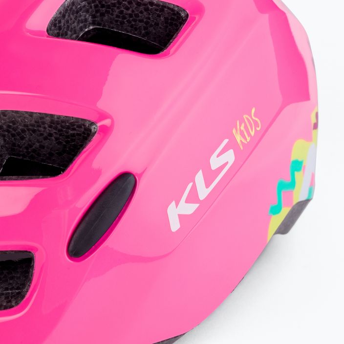 Παιδικό κράνος ποδηλάτου Kellys ροζ ZIGZAG 022 8