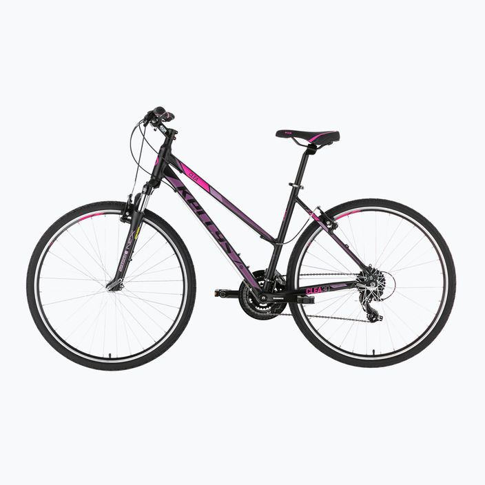 Kellys Clea 30 γυναικείο ποδήλατο cross μαύρο/ροζ 2