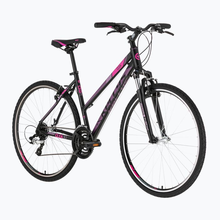 Kellys Clea 30 γυναικείο ποδήλατο cross μαύρο/ροζ 5