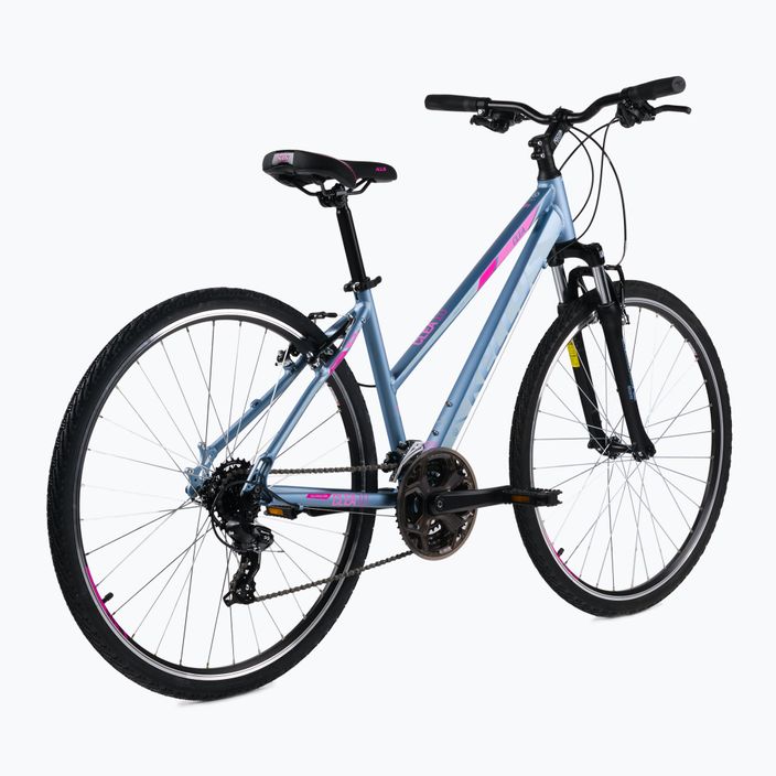Kellys Clea 10 γυναικείο ποδήλατο cross γκρι-ροζ 72318 3