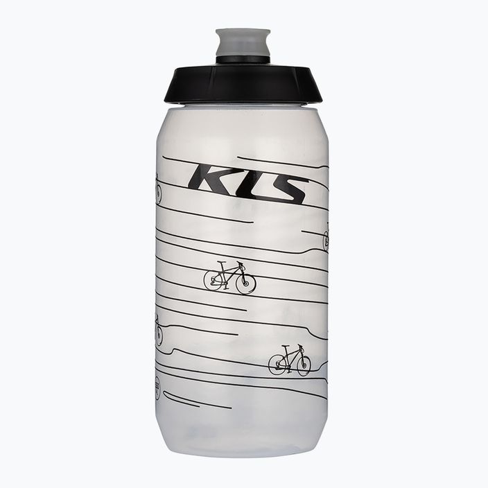 Μπουκάλι ποδηλάτου Kellys Kolibri 550 ml διάφανο λευκό
