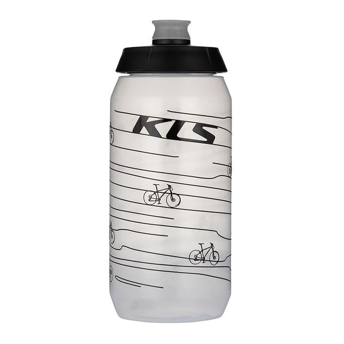 Μπουκάλι ποδηλάτου Kellys Kolibri 550 ml διάφανο λευκό 2