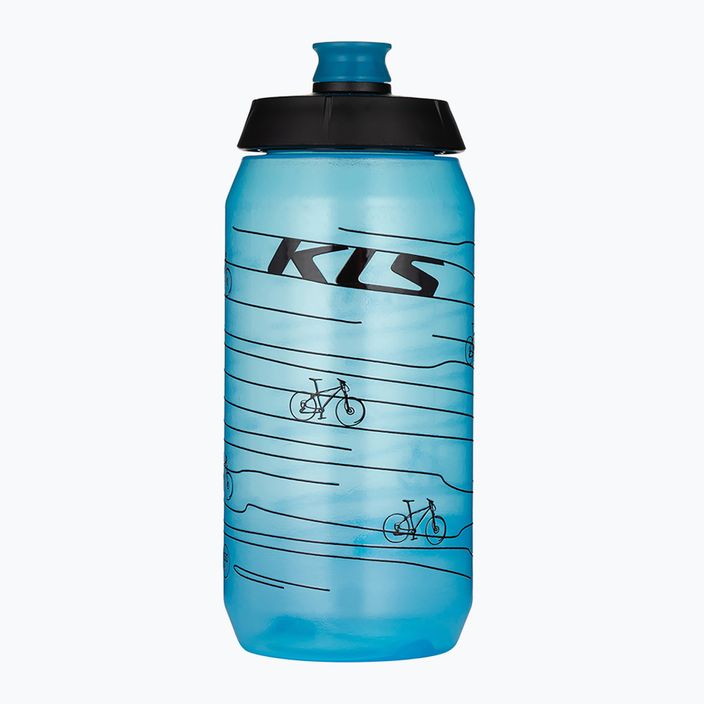 Μπουκάλι ποδηλάτου Kellys Kolibri 550 ml διάφανο μπλε