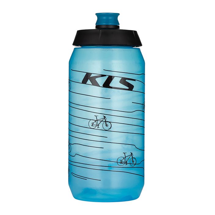 Μπουκάλι ποδηλάτου Kellys Kolibri 550 ml διάφανο μπλε 2