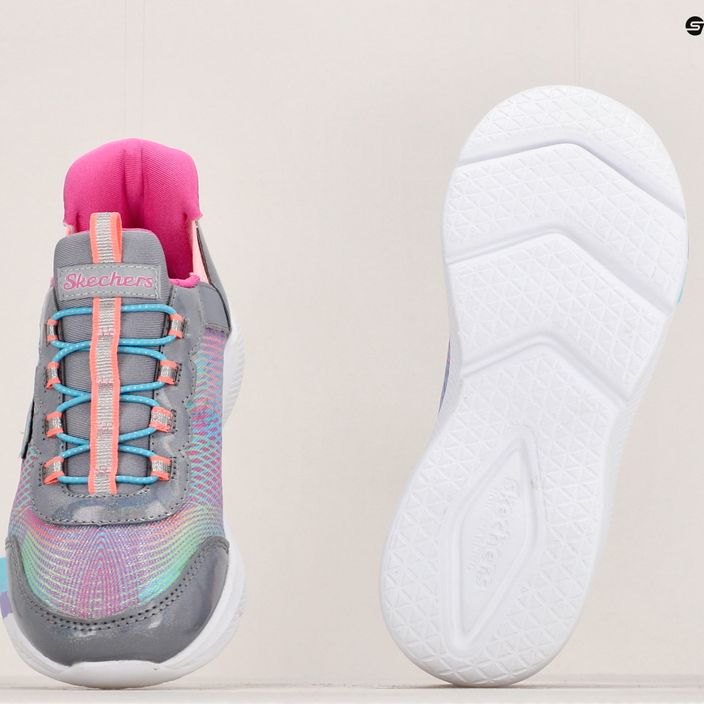 SKECHERS Slip-ins παιδικά αθλητικά παπούτσια Dreamy Lites Colorful Prism γκρι/πολυχρωμία 13