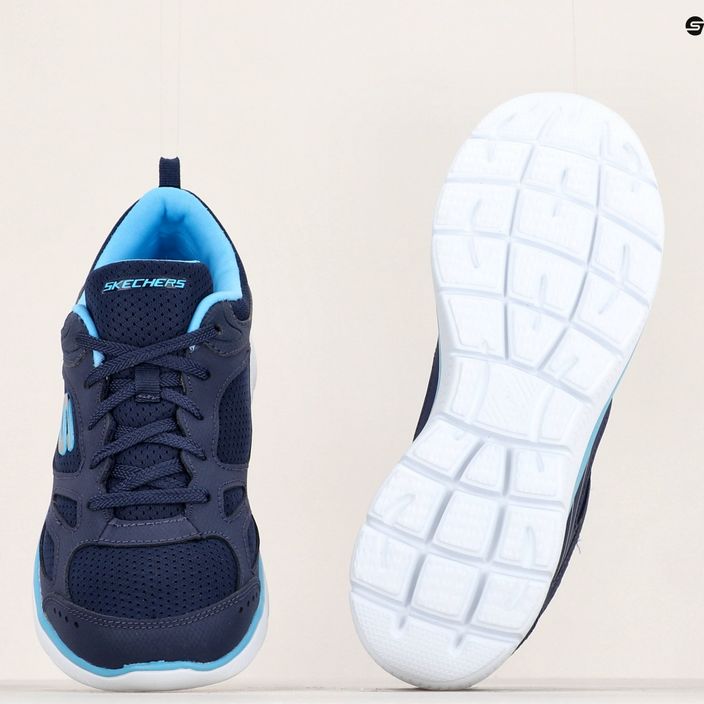 Γυναικεία παπούτσια προπόνησης SKECHERS Summits Suited navy/blue 17