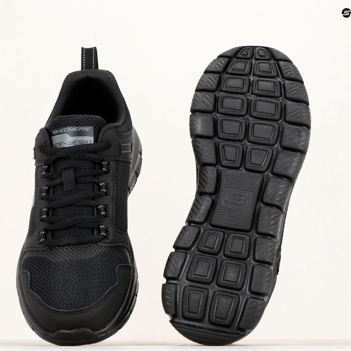 SKECHERS Track Knockhill ανδρικά παπούτσια προπόνησης μαύρο 12