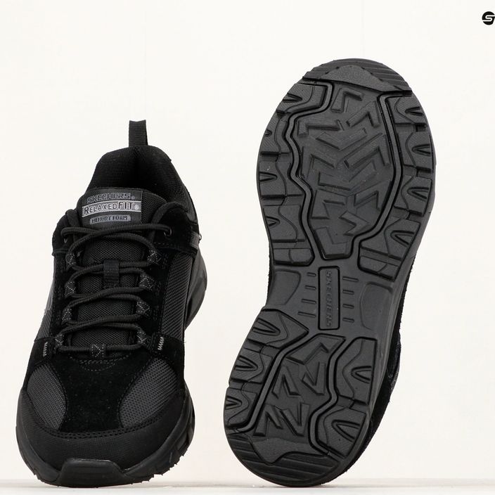 Ανδρικές μπότες πεζοπορίας SKECHERS Oak Canyon μαύρο 18