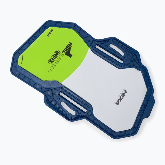 CrazyFly Hexa II Binding μπλε-πράσινα μαξιλαράκια και ιμάντες kiteboard T016-0260 5