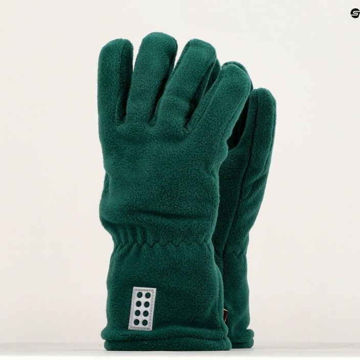 Παιδικά γάντια σκι LEGO Lwazun σκούρο πράσινο 6
