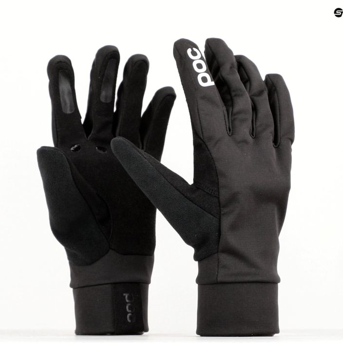 Γάντια ποδηλασίας POC Essential Softshell Glove uranium black 7