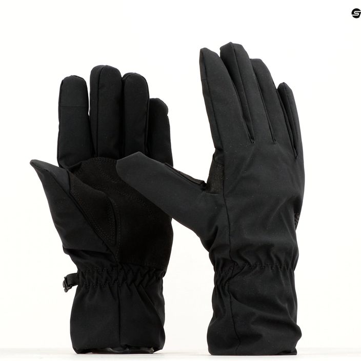 Jack Wolfskin γάντια πεζοπορίας Highloft μαύρο 9