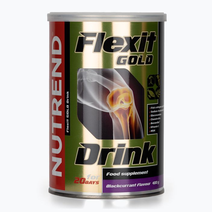 Flexit Drink Gold Nutrend 400g αναζωογόνηση αρθρώσεων μαύρο φραγκοστάφυλο VS-068-400-ČR