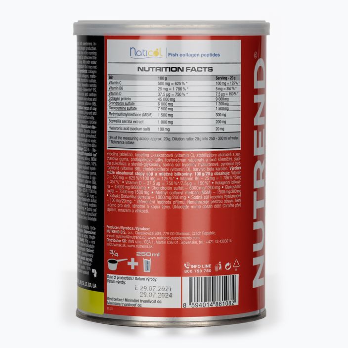 Flexit Drink Nutrend 400g Gold αναγέννηση αρθρώσεων αχλάδι VS-068-400-HR 2