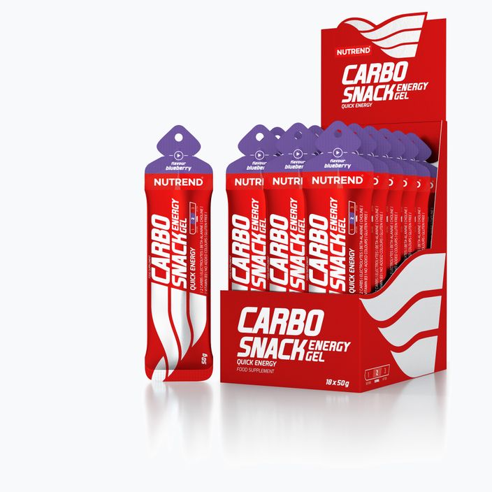 Nutrend Carbosnack ενεργειακό τζελ σακουλάκι 50g βατόμουρο VG-004-50-BO