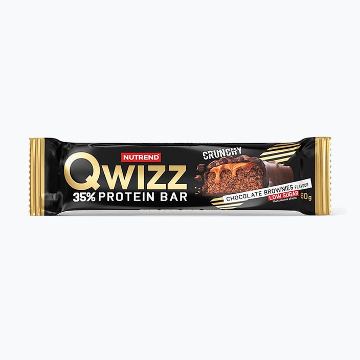 Nutrend Qwizz Protein Bar 60g σοκολάτα brownie VM-064-60-ČOB 3