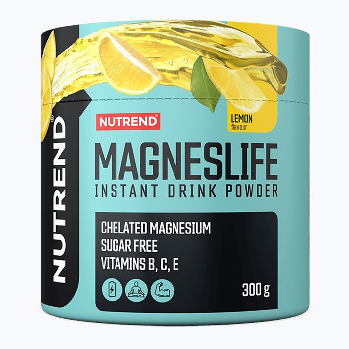 Μαγνήσιο Nutrend Magneslife Instant Drink Powder 300 g λεμόνι VS-118-300-CI 4