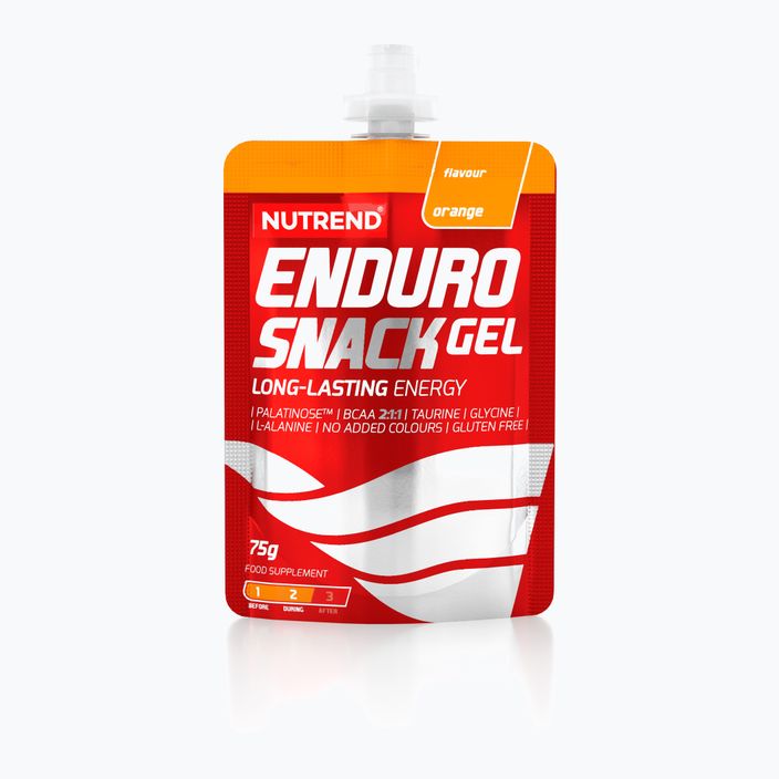 Nutrend Endurosnack ενεργειακό τζελ σακουλάκι 75g πορτοκαλί VG-005-75-PO