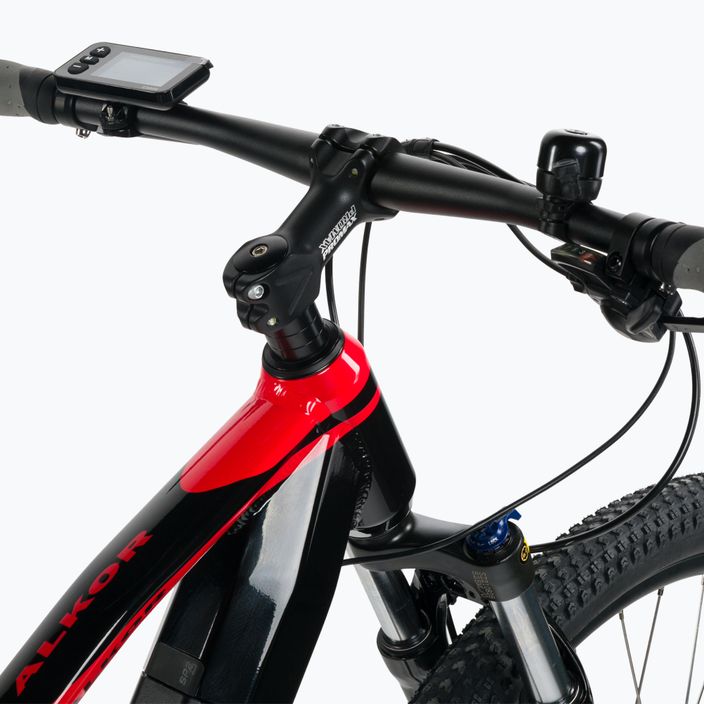 LOVELEC Alkor 15Ah ηλεκτρικό ποδήλατο μαύρο-κόκκινο B400239 5