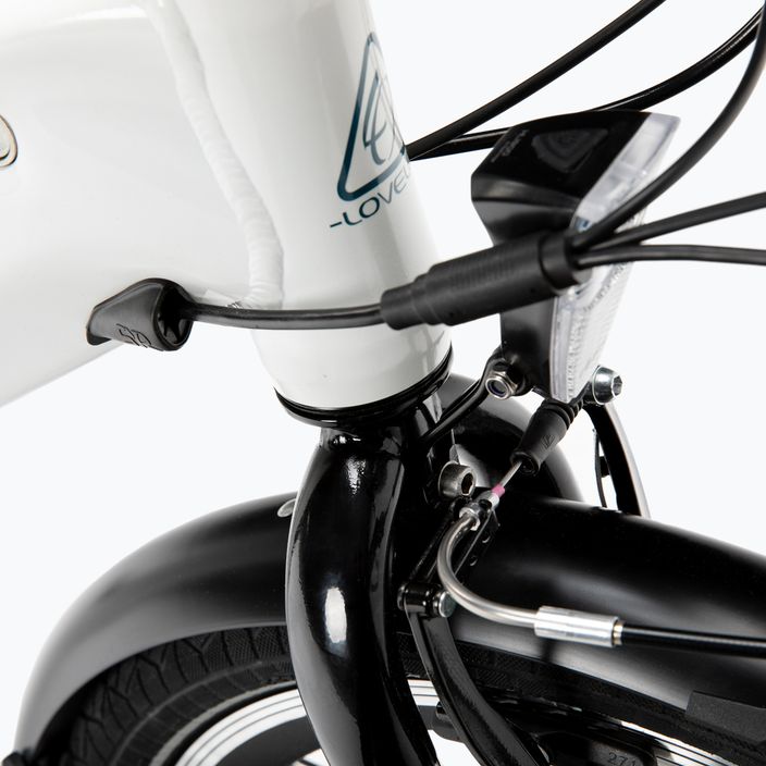 LOVELEC Izar 12Ah ηλεκτρικό ποδήλατο λευκό B400256 8