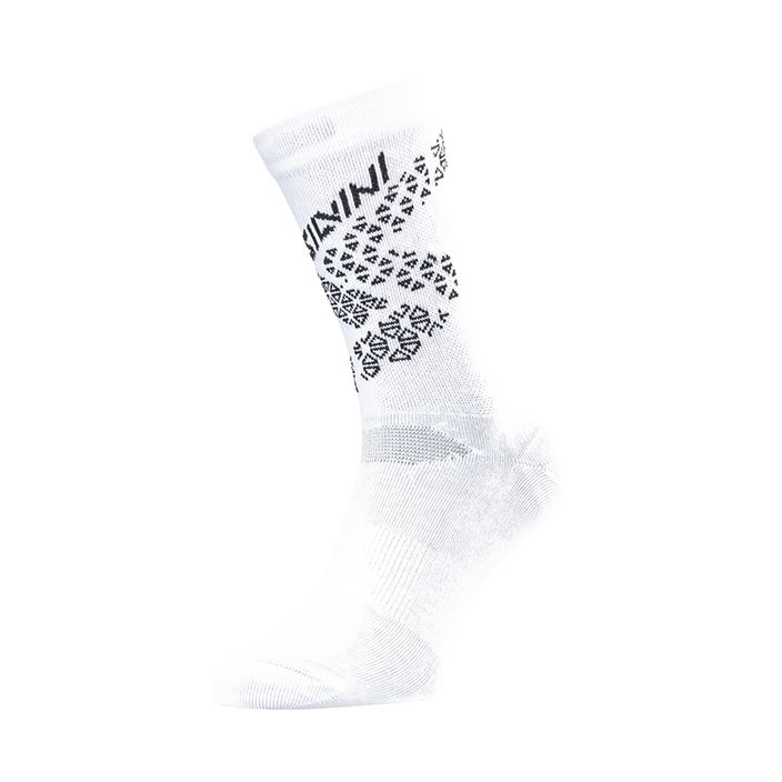 SILVINI Bardiga λευκές και μαύρες κάλτσες ποδηλασίας 3120-UA1642/1082 2