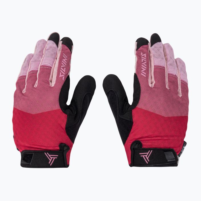 Γυναικεία γάντια ποδηλασίας SILVINI Fiora κόκκινο 3119-WA1430/9293/S 3