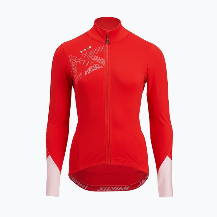 SILVINI Calvana γυναικείο ποδηλατικό φούτερ κόκκινο 3120-WD1618