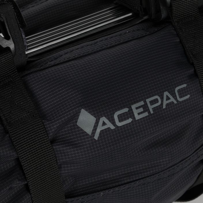 Acepac τσάντα τιμονιού ποδηλάτου μαύρη 101301 4