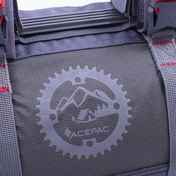 Acepac τσάντα τιμονιού ποδηλάτου γκρι 101325 11