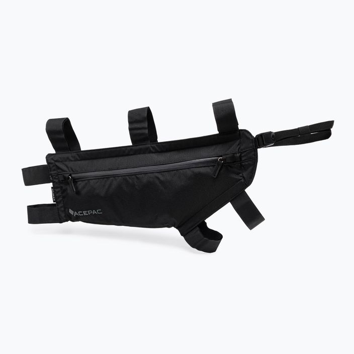 Acepac Zip τσάντα ποδηλάτου κάτω από το πλαίσιο μαύρο 129305 3