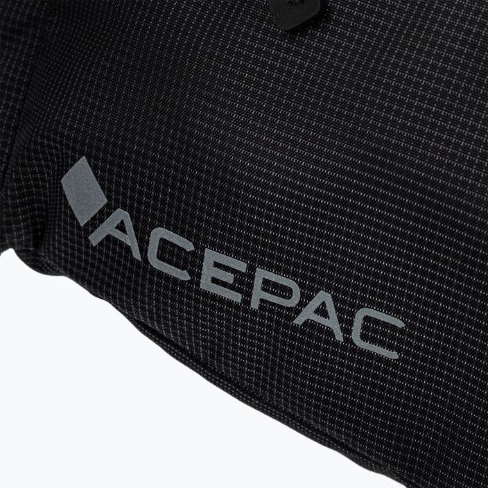 Acepac Zip τσάντα ποδηλάτου κάτω από το πλαίσιο μαύρο 129305 5