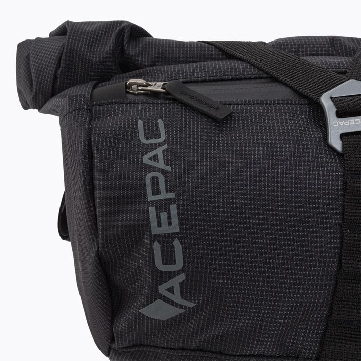 Acepac τσάντα τιμονιού ποδηλάτου μαύρο 137003 8