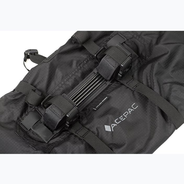 Acepac Bar Roll MKIII τσάντα τιμονιού ποδηλάτου 16 l μαύρο 7