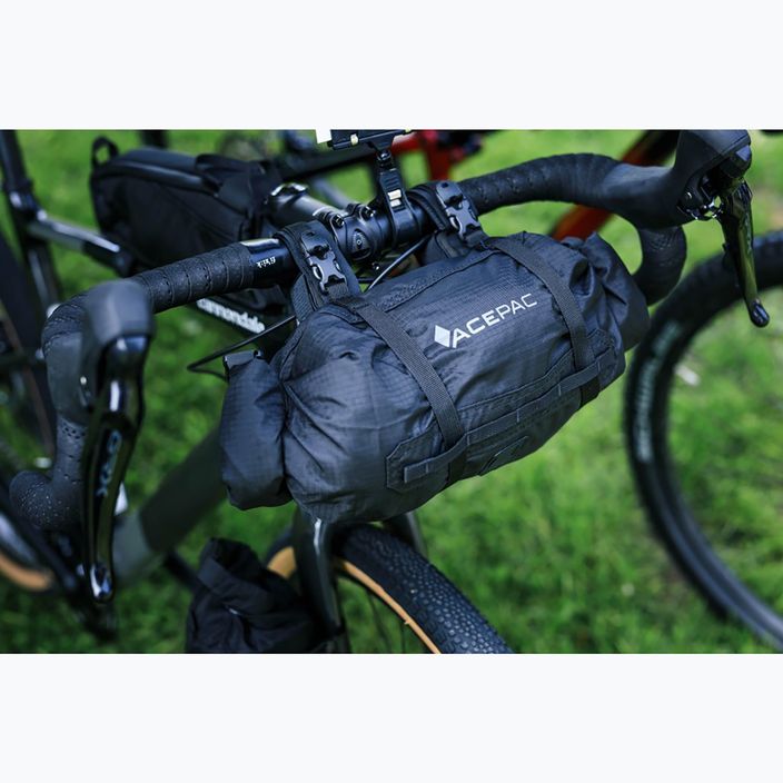 Acepac Bar Roll MKIII τσάντα τιμονιού ποδηλάτου 16 l μαύρο 9