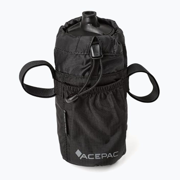 Acepac τσάντα μπουκαλιών ποδηλάτου MKIII 0,65 l μαύρο 6