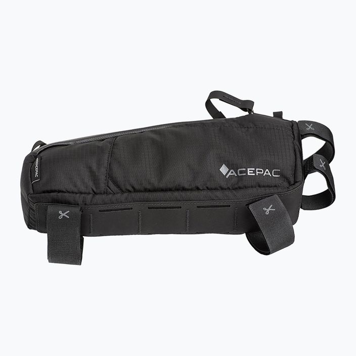 Acepac Fuel Bag L MKIII 1.2 l μαύρη τσάντα πλαισίου ποδηλάτου 4