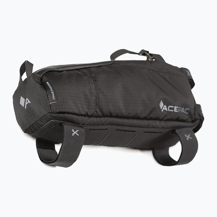 Acepac Fuel Bag L MKIII 1.2 l μαύρη τσάντα πλαισίου ποδηλάτου 5