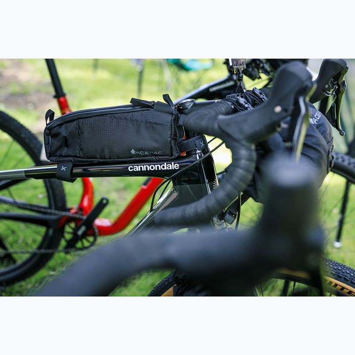 Acepac Fuel Bag L MKIII 1.2 l μαύρη τσάντα πλαισίου ποδηλάτου 7