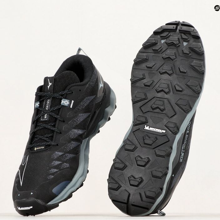 Ανδρικά αθλητικά παπούτσια τρεξίματος Mizuno Wave Daichi 7 GTX μαύρο/μπλε/κακοκαιρία 12