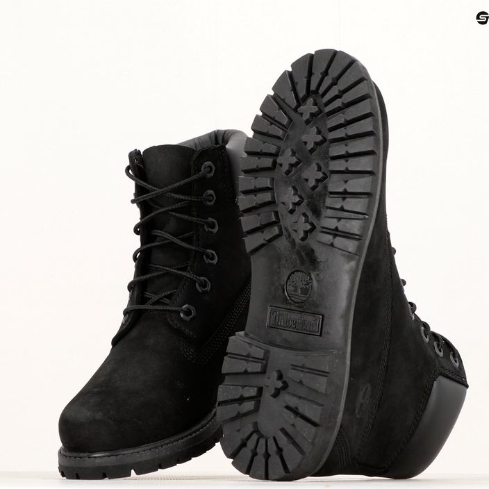 Γυναικείες μπότες πεζοπορίας Timberland 6In Premium Boot W μαύρο nubuck 20