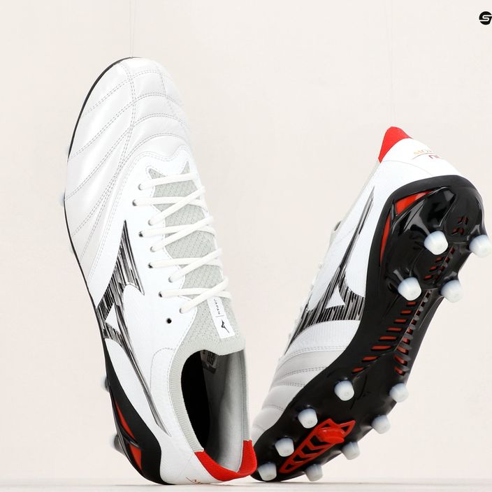 Mizuno Morelia Neo IV Beta JP MD ανδρικά ποδοσφαιρικά παπούτσια λευκό/μαύρο/κινέζικο κόκκινο 13
