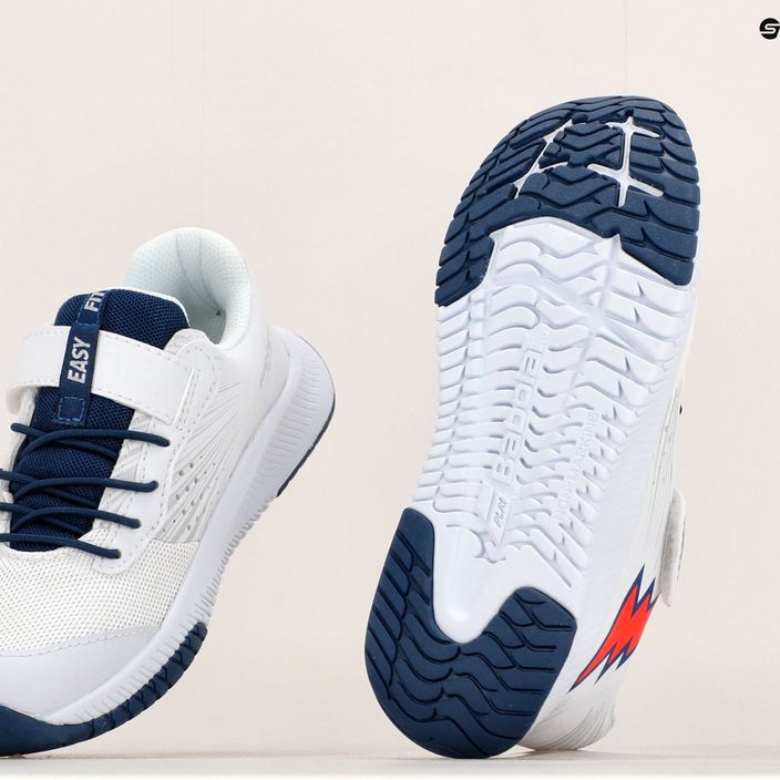 Παπούτσια τένις Babolat Pulsion All Court Kid λευκό/μπλε κρατικό χρώμα 18