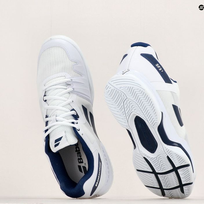 Babolat ανδρικά παπούτσια τένις SFX3 All Court λευκό/μαύρο 18