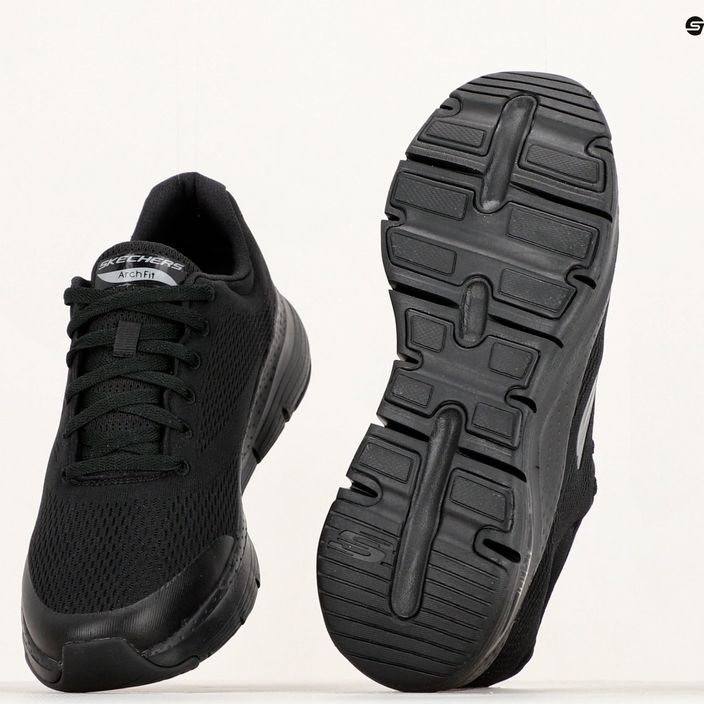 SKECHERS ανδρικά παπούτσια προπόνησης Arch Fit μαύρο 12