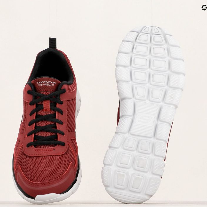 Ανδρικά παπούτσια προπόνησης SKECHERS Track Scrolic κόκκινο 12