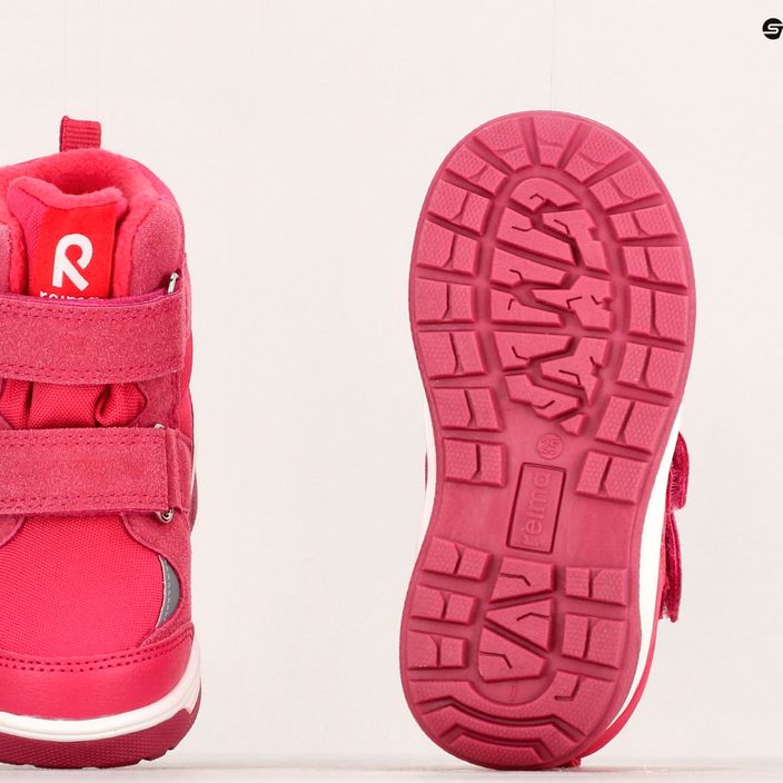 Παιδικές μπότες πεζοπορίας Reima Qing azalea ροζ 23